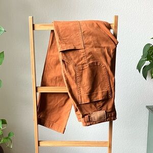 DULUTH TRADING CO. Women High Rise Flex Fire Hose Ltd. Slim Leg Pants Size 6